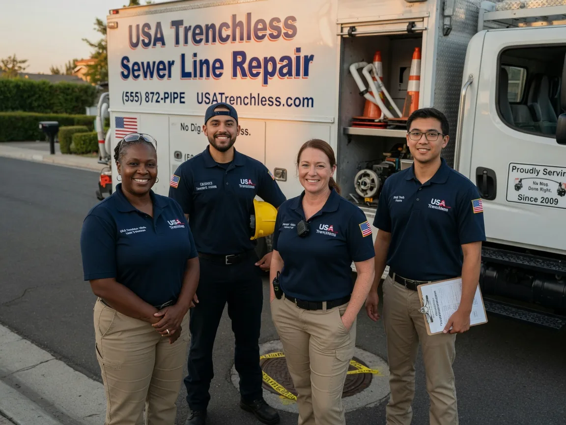 Sewer Line Repair company in Harrison, MI
